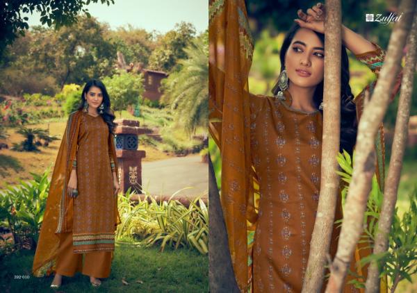 Zulfat Fashion Era Fancy Cotton Printed Dress Materials 